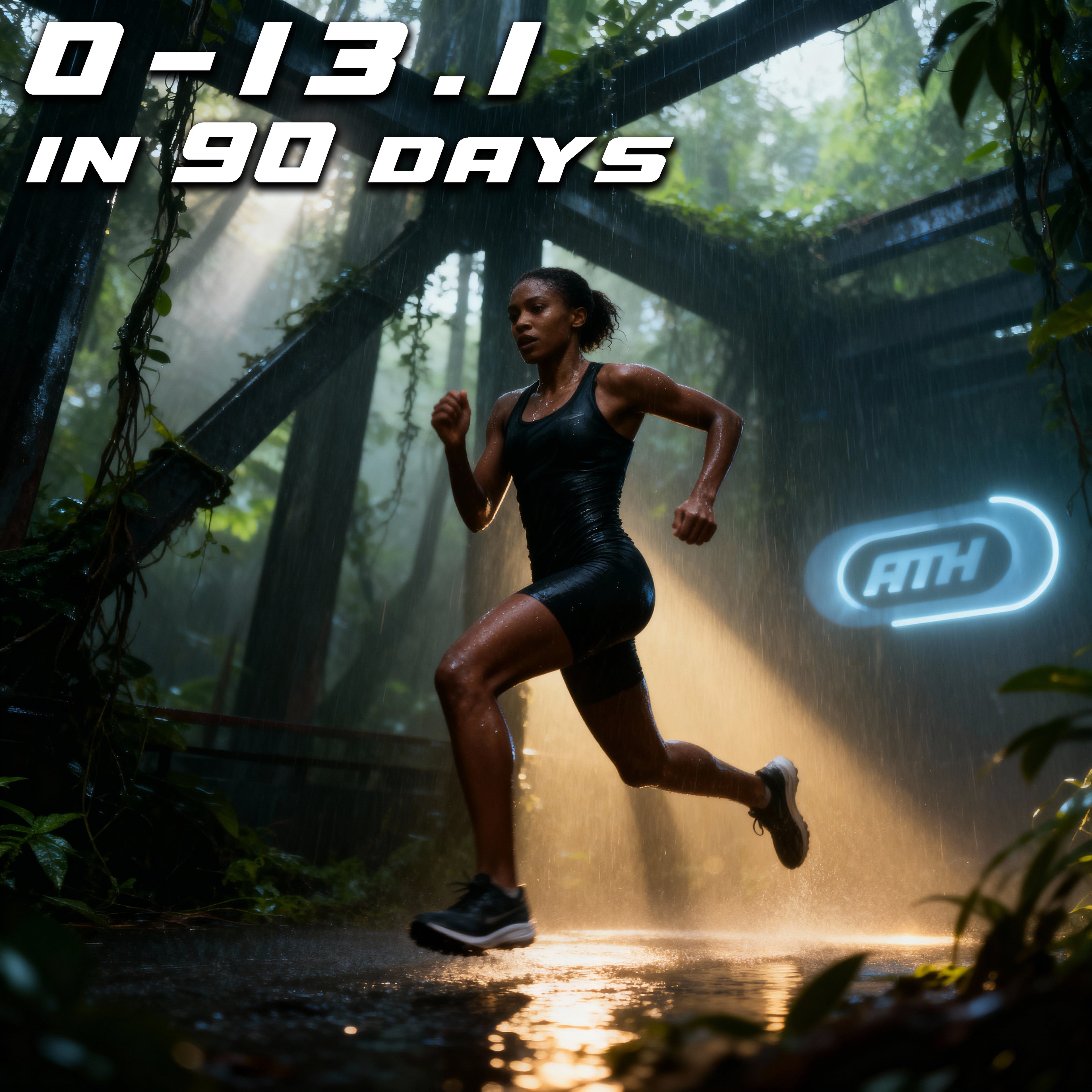 0-13.1 in 90 Days (Half-Marathon Training Program Delivered via SMS)