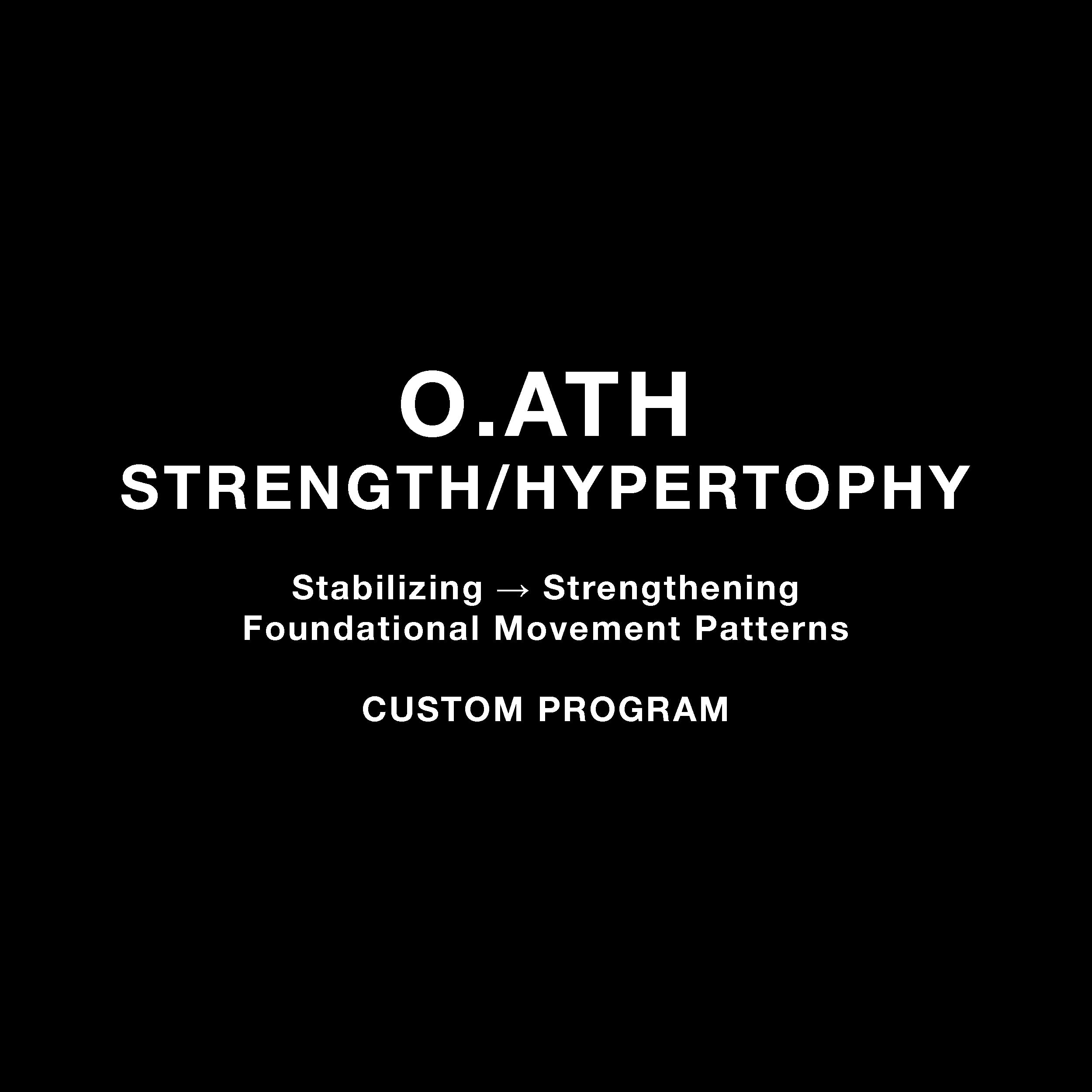 Jackson — 4-Day Strength & Control Program