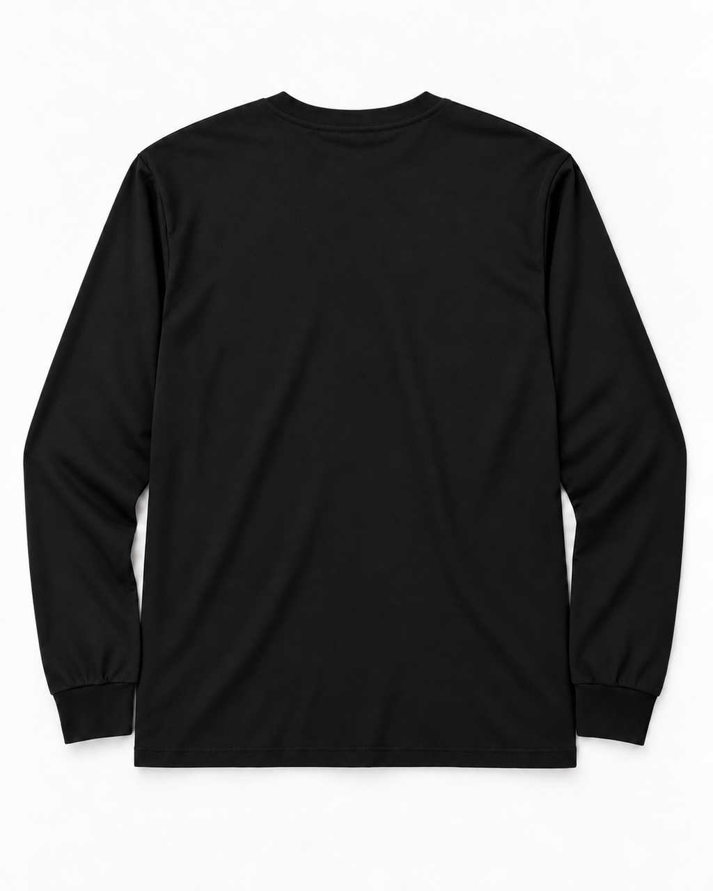 O.ATH Original Form Supima long sleeve in Black — back view