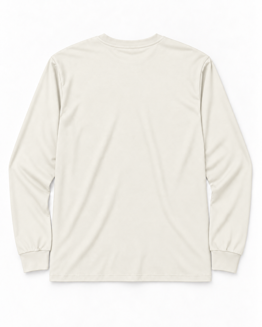 O.ATH Original Form Supima long sleeve in Natural — back view