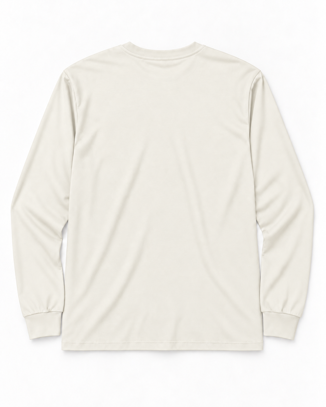 O.ATH Original Form Supima long sleeve in Natural — back view
