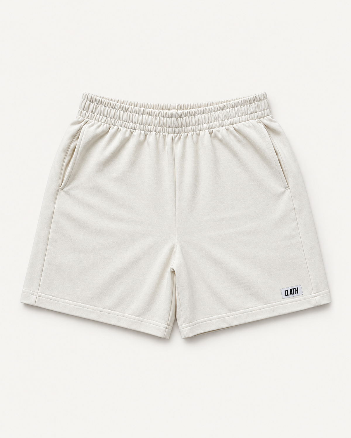 O.ATH Original Form hemp shorts in Natural — front view