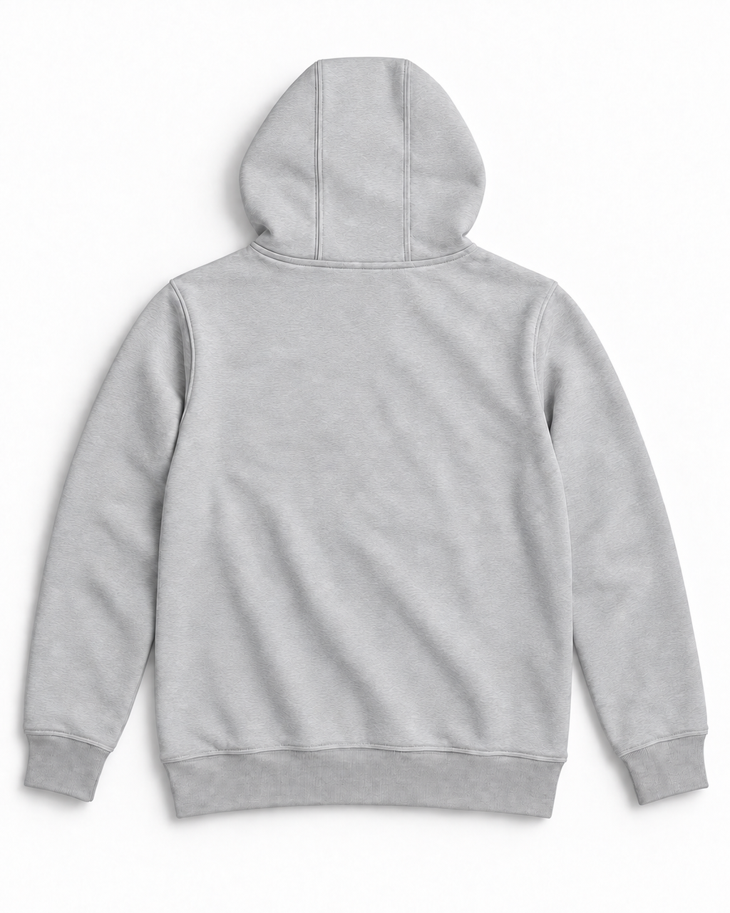 O.ATH Original Form hoodie in Heather Grey — back view