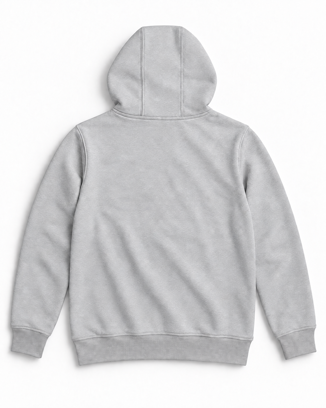 O.ATH Original Form hoodie in Heather Grey — back view