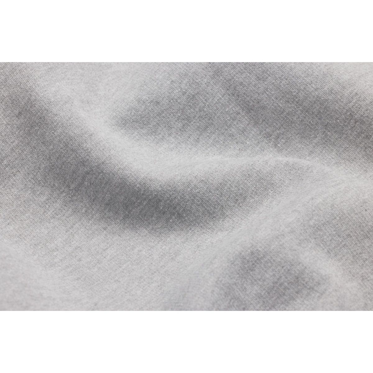Heather Grey O.ATH Original Form Hoodie heavyweight fabric texture and natural drape