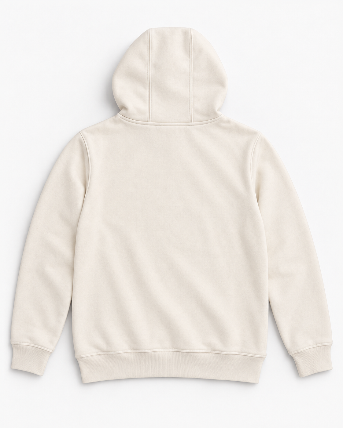 O.ATH Original Form hoodie in Natural — back view