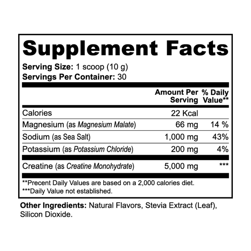 AMP Creatine Electrolyte Powder